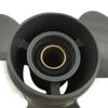CAPTAIN 25-30HP 10 Tooth Spline RH Prop Aluminum Propeller Fit Honda Outboard Engines (10.25x14) view 3
