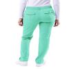 Adar Uniforms Pro Scrubs for Women - Skinny Leg Yoga Pants - P4100 (Aqua - XL) view 2