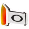 Oakley Flight Tracker XL Matte White Prizm Torch Iridium, Matte White/Prizm Snow Torch Iridium, Large view 2