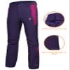 Little Donkey Andy Women's Fleece Lined Waterproof Softshell Pants Hiking Ski Snowboarding Pants Dark Purple Size XS view 3