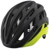 Giro Helios Spherical Adult Road Cycling Helmet - Matte Black Fade/Highlight Yellow (2021), Small view 1