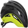 Giro Helios Spherical Adult Road Cycling Helmet - Matte Black Fade/Highlight Yellow (2021), Small view 3