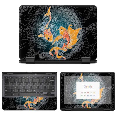 Decalrus - Protective Decal Skin Sticker for Dell Chromebook 3100 2-in-1 (11.6" Screen) case Cover wrap DEchrmbk11_3100-42