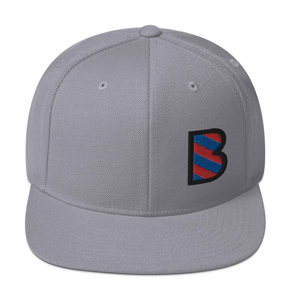 Dedbol Barcelona Black Logo Colors Snapback Soccer Hat