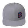 Dedbol Barcelona Black Logo Colors Snapback Soccer Hat view 1