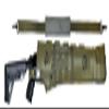 TRINITY Tactical Scabbard 25 inches long Green for Mossberg 500 Compact Cruiser Hunting Tactical molle Soft Padded case ATV Horse Motorcycle Holder Adapter. view 2