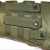 TRINITY Tactical Scabbard 25 inches long Green for Mossberg 500 Compact Cruiser Hunting Tactical molle Soft Padded case ATV Horse Motorcycle Holder Adapter. view 4