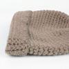 Adela Boutique Women Girl Cute Rabbit Design Knit Beanie Hat Winter Warm Crochet Cap Brown view 3