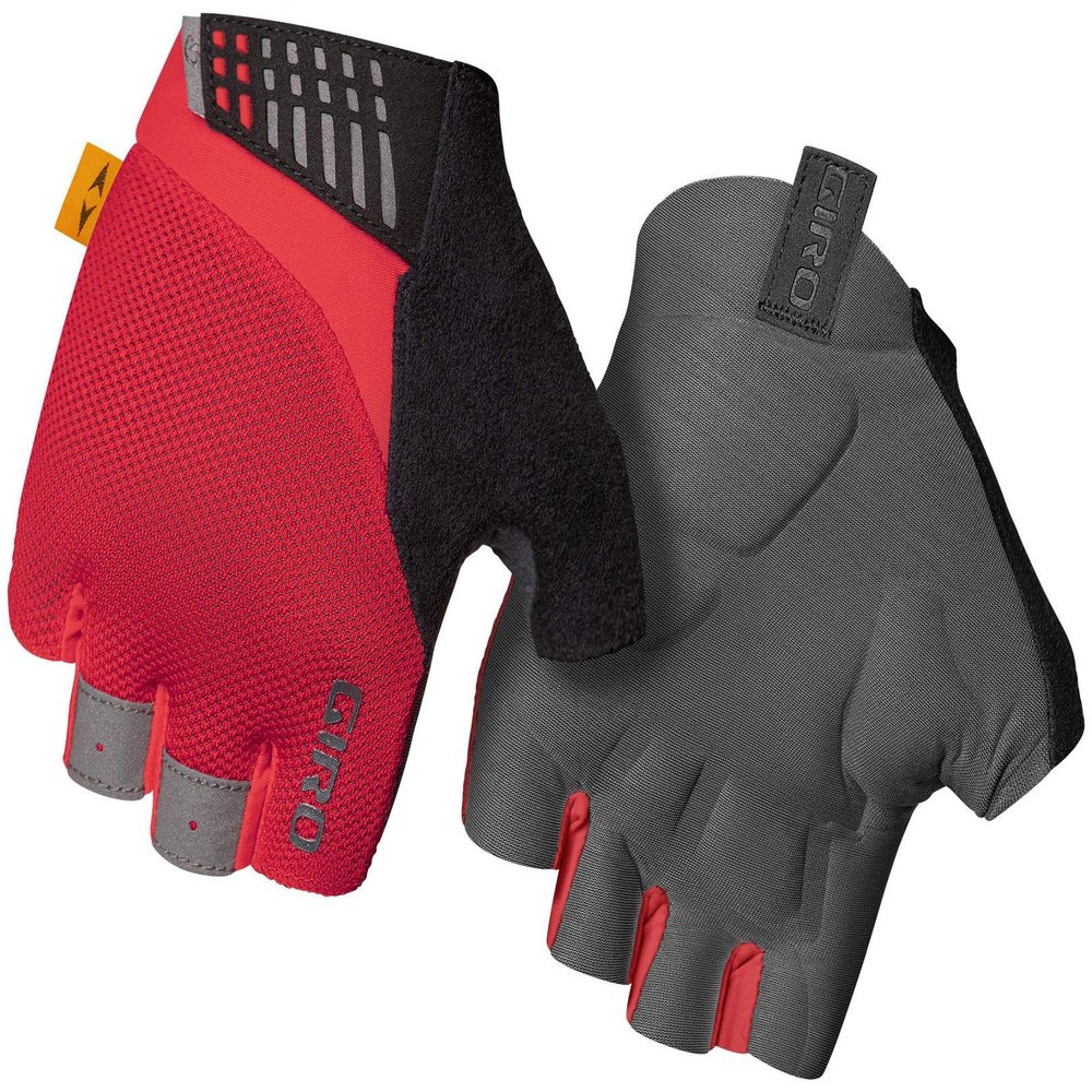 Giro Supernatural W Womens Road Cycling Gloves - Trim Red (2021), Small