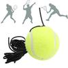 PJLANDI One Set Tennis Trainer Baseboard Training Equipment Tool Exercise Tennis Ball Sport Self-Study Rebound Ball view 3