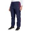 Little Donkey Andy Women's Fleece Lined Waterproof Softshell Pants Hiking Ski Snowboarding Pants Navy Size L view 3