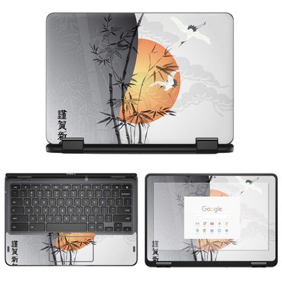 Decalrus - Protective Decal Skin Sticker for Dell Chromebook 3100 2-in-1 (11.6" Screen) case Cover wrap DEchrmbk11_3100-135