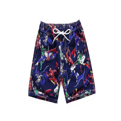 The Season Essentials Funny Summer Swim Trunks for Kids, Quick Dry Swim Shorts for Boys and Girls, Bathing Suits, Swimwear, Swim Shorts Designs, Quick Dry Nylon Shorts, Superheroes, 13-14T