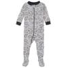 Gerber Baby Boys' 4-Pack Footed Pajamas, Dinosaurs Space Grey, 2T view 2