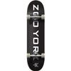 Zoo York Skateboards 95 Logo Block Black/White Complete Skateboard - 8" x 31.5" view 1