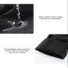 Little Donkey Andy Women's Fleece Lined Waterproof Softshell Pants Hiking Ski Snowboarding Pants Black Size S view 4