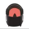 Oakley Flight Tracker XM Matte Black Prizm Sapphire Iridium view 4