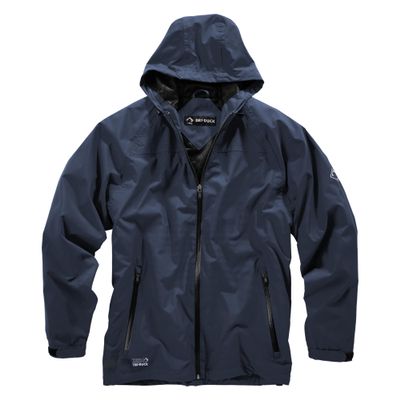 DRI Duck Torrent Men's Waterproof Rain Jackets, 5335, 2X-Large, Navy