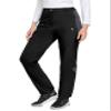 Little Donkey Andy Women's Fleece Lined Waterproof Softshell Pants Hiking Ski Snowboarding Pants Black Size XS view 1