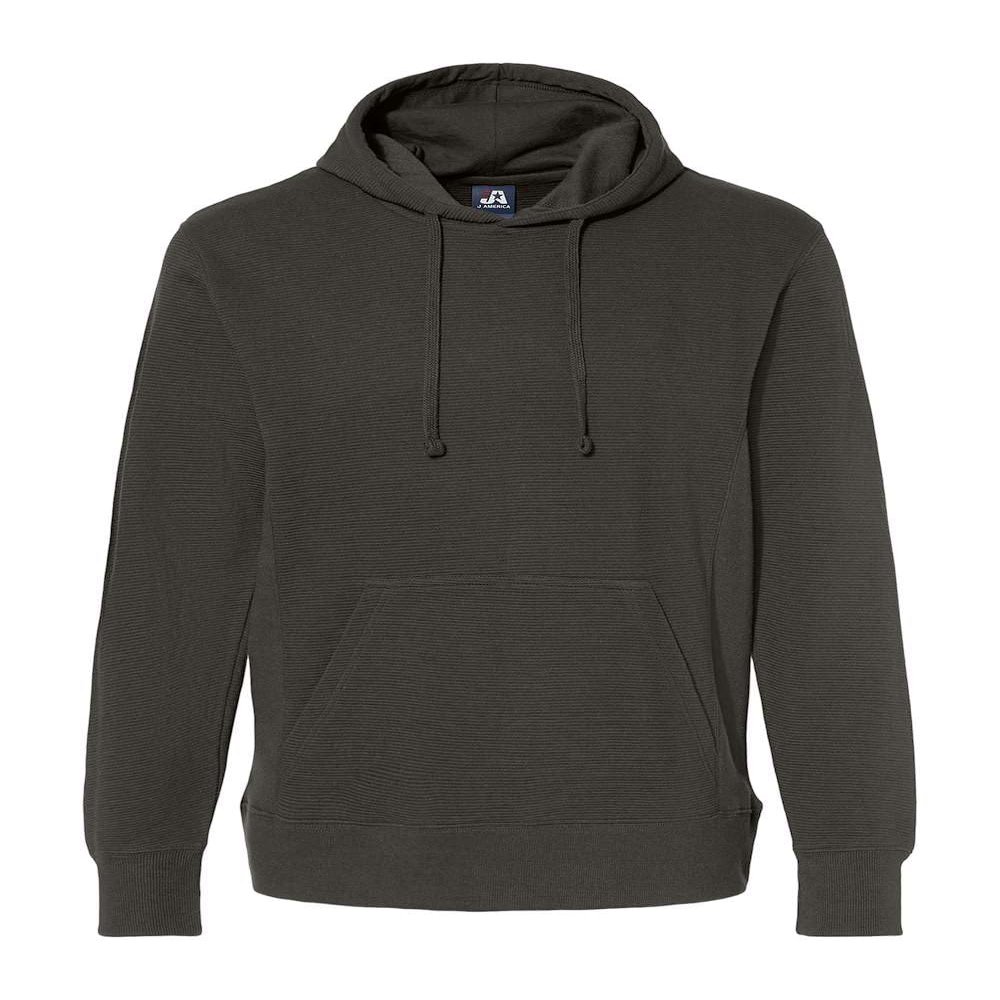 J. America Ripple Fleece Pulllover Hood 3XL Navy