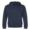 J. America Gaiter Fleece Hooded Sweatshirt XL True Navy Heather view 1