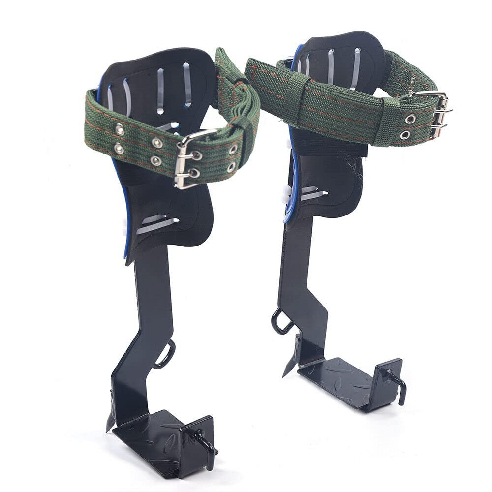 Climbing Spike Set,Tree Climber Set,Climbing Spikes Tree Pole Climbing Spike Set Safety Belt Straps Portable for Outdoor