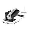 Anbt Under Desk Elliptical Machine Compact Mini Pedal Exerciser Quiet w/Adjustable Resistance & LED for Home/Office Workout view 2