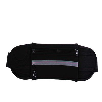 JIATONG Outdoor sports belt bag Personal Waist bag anti-theft invisible belt bag Invisible belt bag (black)