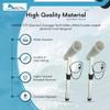 MARINE CITY Fishing Rod Holder Outrigger Plug-in Rod Pod  White Powder Coated Aluminum, Durable, Easy Installation for Boats, Marines, Ships & Yachts (Pack of 2) view 3