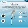 MARINE CITY Fishing Rod Holder Outrigger Plug-in Rod Pod  White Powder Coated Aluminum, Durable, Easy Installation for Boats, Marines, Ships & Yachts (Pack of 2) view 4