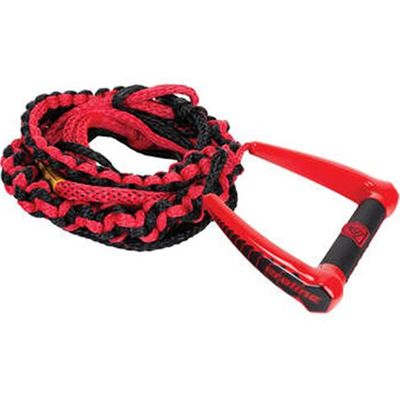 Proline by Connelly 20' LG Surf Rope Package, Suede Handle, Red