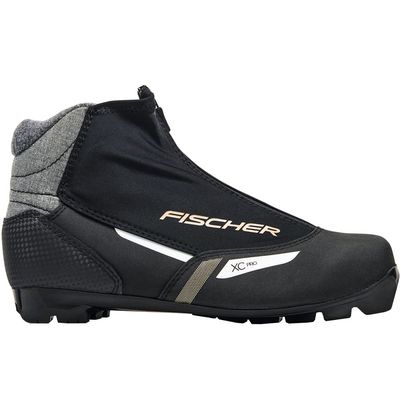 Fischer Women's XC Pro Adult Warm Durable Stable Non Slip Sport Fleece Lined Nordic Fitness Ski Boots, 41