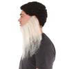 HPO Men's Synthetic Hair Long Beard Cosplay Facial Hair (Medium Grey) view 3