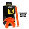 Nxtrnd One Football Mouth Guard, Strap Included, Fits Adult & Youth (Orange) view 4