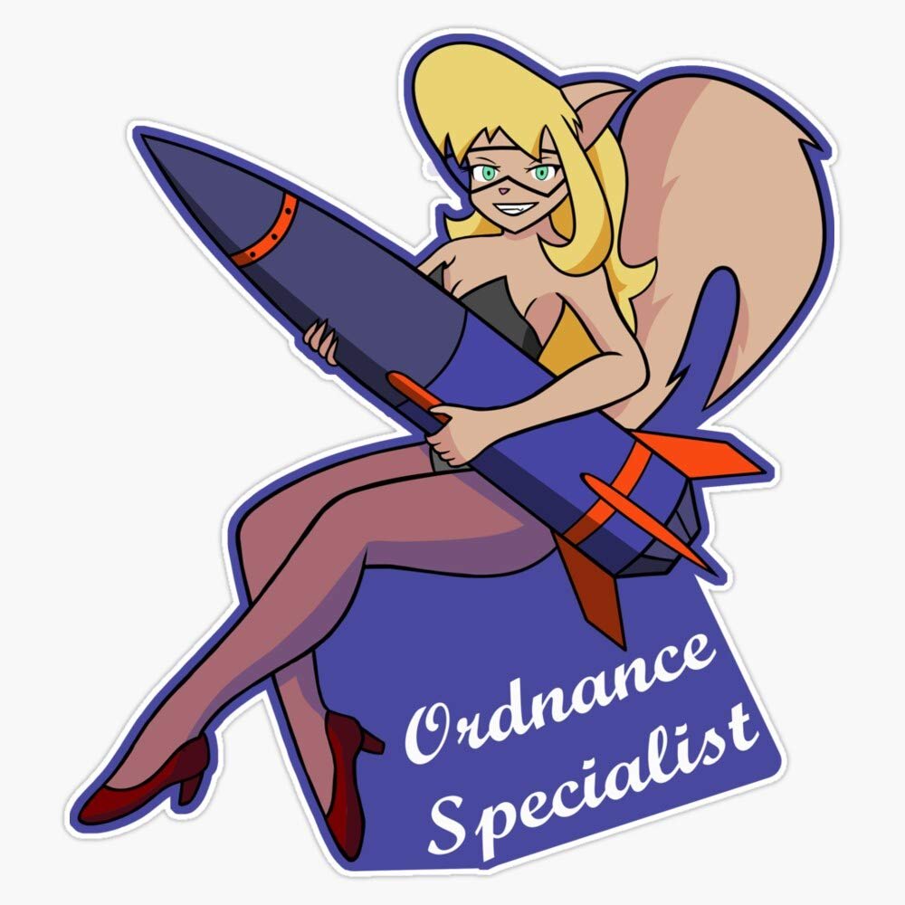 Swat Kats Everyone'S Favorite Deputy Mayor Sticker Outdoor Rated Vinyl Sticker Decal for Windows, Bumpers, Laptops or Crafts 5"