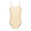 Moily Kids Girls Camisole Leotard Undergarment Gymnastics Dance Sports Seamless Top with Adjustable Straps Nude 12-14 view 1