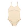 Moily Kids Girls Camisole Leotard Undergarment Gymnastics Dance Sports Seamless Top with Adjustable Straps Nude 12-14 view 3