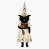 Spooky Cat Sticker Outdoor Rated Vinyl Sticker Decal for Windows, Bumpers, Laptops or Crafts 5" view 1