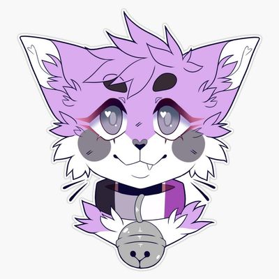 Ace Pride Kitty Sticker Outdoor Rated Vinyl Sticker Decal for Windows, Bumpers, Laptops or Crafts 5"