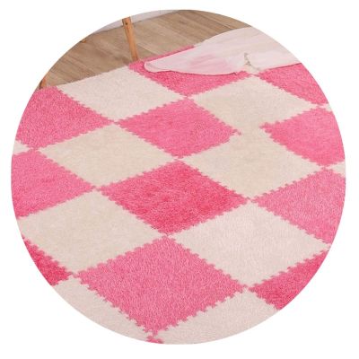 ALGFree Foam Exercise Mats, Child Bedroom Large Non Slip Gym Flooring Mat for Gymnastics Room, Workshop, Office, Playroom (Color : B, Size : 30x30x0.8cm-15pcs)