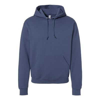 Jerzees Adult NuBlend Fleece Pullover Hooded Sweatshirt S Denim