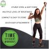 Portable Exercise Equipment for Home Workouts with Best Workout Accessories for Exercise & Fitness Home Gyms- Board,Bar,Resistance Bands Full Body Workout Machine & more at Home Gym Equipment Machines view 2