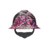 MSA 10204779 Hydro Dip V-Gard Full-Brim Hard Hat With Fas-Trac III Ratchet Suspension | Polyethylene Shell, Self Adjusting Crown Straps - Standard Size in Muddy Girl view 4