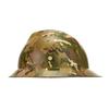 MSA 10204784 Hydro Dip V-Gard Full-Brim Hard Hat With Fas-Trac III Ratchet Suspension | Polyethylene Shell, Self Adjusting Crown Straps - Standard Size in Multi Camo view 1