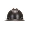 MSA 10204786 Hydro Dip V-Gard Full-Brim Hard Hat With Fas-Trac III Ratchet Suspension | Polyethylene Shell, Self Adjusting Crown Straps - Standard Size in Sport Carbon view 4
