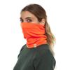 100% Merino Wool - Midweight Neck Gaiter - Skiing Neck Warmer - Winter Face Mask - Multipurpose Headwear - Blaze Orange - Moisture Wicking Neck Wear view 2