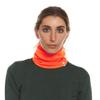 100% Merino Wool - Midweight Neck Gaiter - Skiing Neck Warmer - Winter Face Mask - Multipurpose Headwear - Blaze Orange - Moisture Wicking Neck Wear view 4