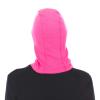 100% Merino Wool Balaclava - Winter Ski Mask - Face Mask - Cold Weather Gear - Blaze Pink - One Size view 2