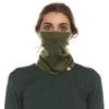 100% Merino Wool - Midweight Neck Gaiter - Skiing Neck Warmer - Winter Face Mask - Multipurpose Headwear - Olive Drab - Wicking Neck Wear view 2