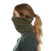 100% Merino Wool - Midweight Neck Gaiter - Skiing Neck Warmer - Winter Face Mask - Multipurpose Headwear - Olive Drab - Wicking Neck Wear view 4